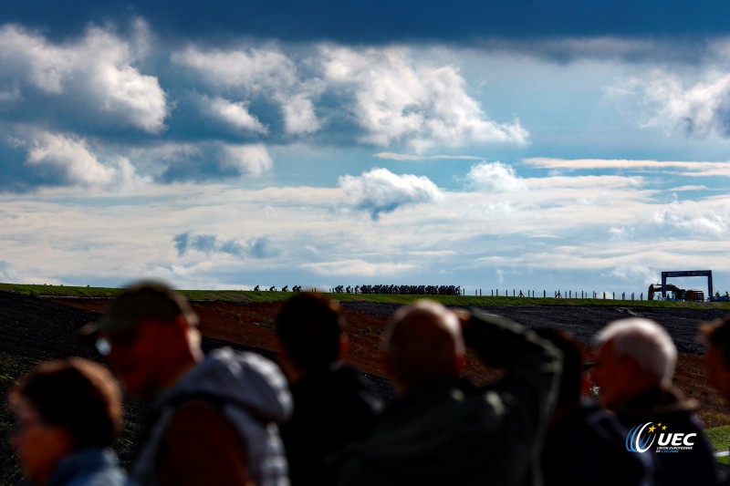 2023 UEC Road European Championships - Drenthe - Elite Women's Road Race - Mappel - Col Du VAM 131,3 km - 23/09/2023 - Scenery - Peloton - photo Luca Bettini/SprintCyclingAgency?2023